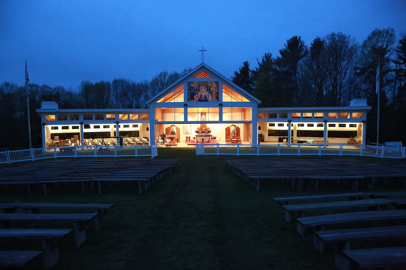 The Mother of Mercy Outdoor Shrine | The National Shrine of The Divine ...